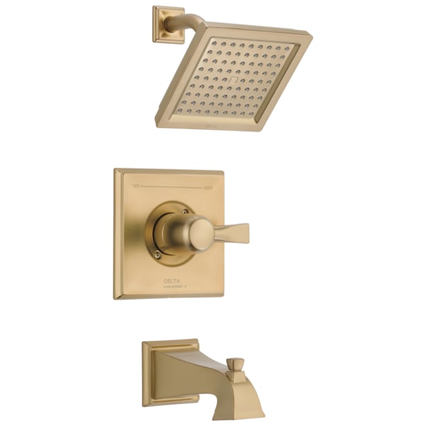 Delta Dryden Monitor® 14 Series Tub & Shower Trim Champagne Bronze T14451-CZ - main
